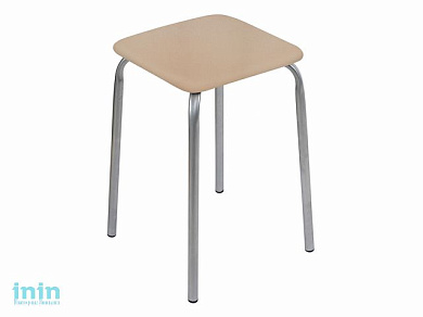 Табурет (стул) Эконом 3, цвет бежевый, NIKA (цвет бежевый)