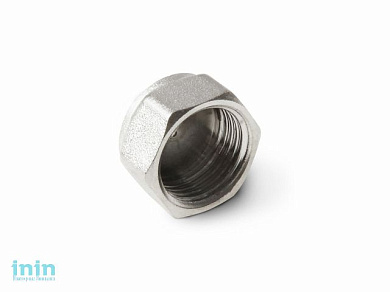 Заглушка вн. 1", никелир. PRO AQUA