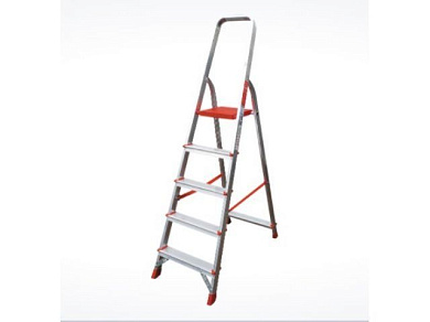 Лестница-стремянка алюм. проф. 107 см 5 ступ. 5,7кг NV3110 Новая Высота (макс. нагрузка 225кг) (3110105)