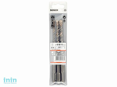 Набор сверл SDS+ 6-10мм (3 шт) (BOSCH)
