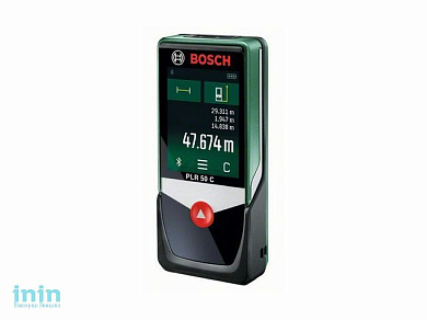 Дальномер лазерный BOSCH PLR 50 C в блистере (0.05 - 50 м, +/- 2 мм/м,)