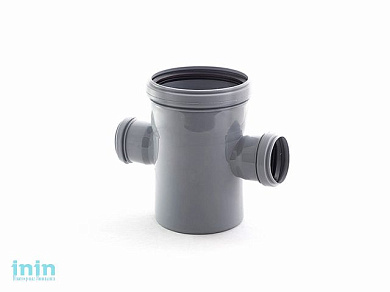 Крестовина для внутренней канализации  110/50/50х87 РосТурПласт (Крестовина 110х50х50х90)