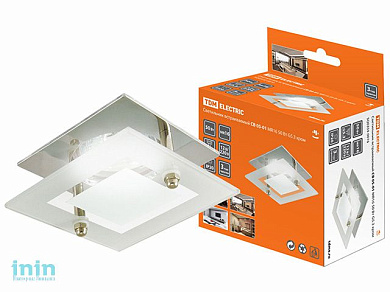 Светильник встраиваемый СВ 05-01 MR16 50Вт G5.3 хром TDM