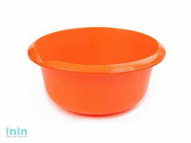 Миска 5 л , мандарин, BEROSSI (Изделие из пластмассы. Литраж 5 литров)