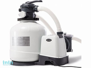 Песочный фильтр-насос для бассейна Krystal Clear, 12000 л/ч, 220 В, INTEX