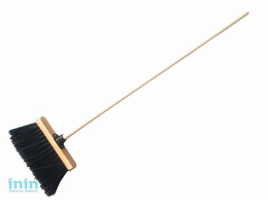 Метла для уборки улиц дер. 240x40x150мм с черенком (РОСМА-Д)