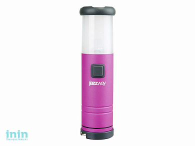 Фонарь  светодиодный L1-L1W-4AAA (роз.) JAZZWAY