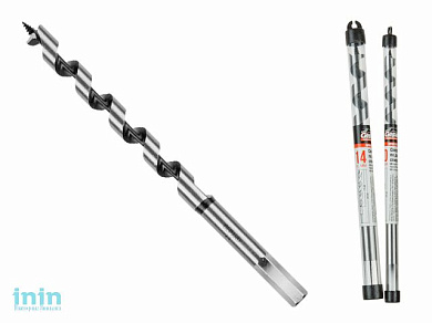 Сверло по дереву спиральное 12х235мм GEPARD (GP0524-12) (шнековое, винтовое)