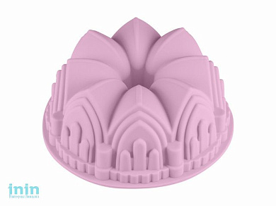 Форма для выпечки, силиконовая, шотландский кекс, 22 х 8.8 см, лиловая, PERFECTO LINEA