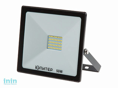 Прожектор светодиодный 50 Вт 6500K IP64 ЮПИТЕР (3800 лм, холодный белый свет)