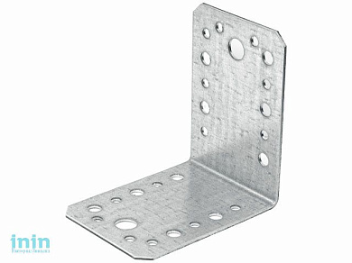 Уголок крепежный 90х105x105 мм KU 1.8 мм белый цинк STARFIX