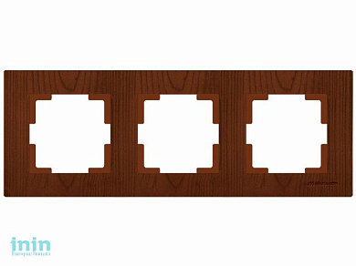 Рамка 2-ая горизонтальная орех, RITA, MUTLUSAN