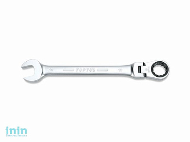 Ключ комбинированный 12мм с поворотной трещоткой TOPTUL (AOAH1212)