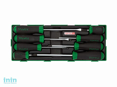 Набор-сет отверток 8предм. TOPTUL (GTA0823)