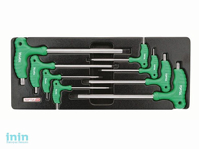Набор-сет ключей L-Type Torx Т10-Т50 8шт 434х176мм TOPTUL (GAAT0804)