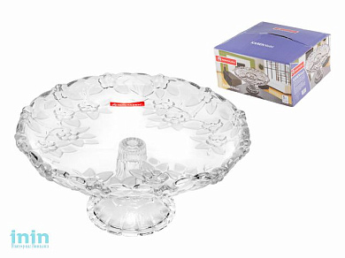 Блюдо стеклянное на ножке, круглое, 310 мм, Карен (Karen), NORITAZEH